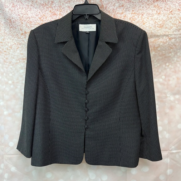Tahari Jackets & Blazers - Tahari Dotted Career Blazer
